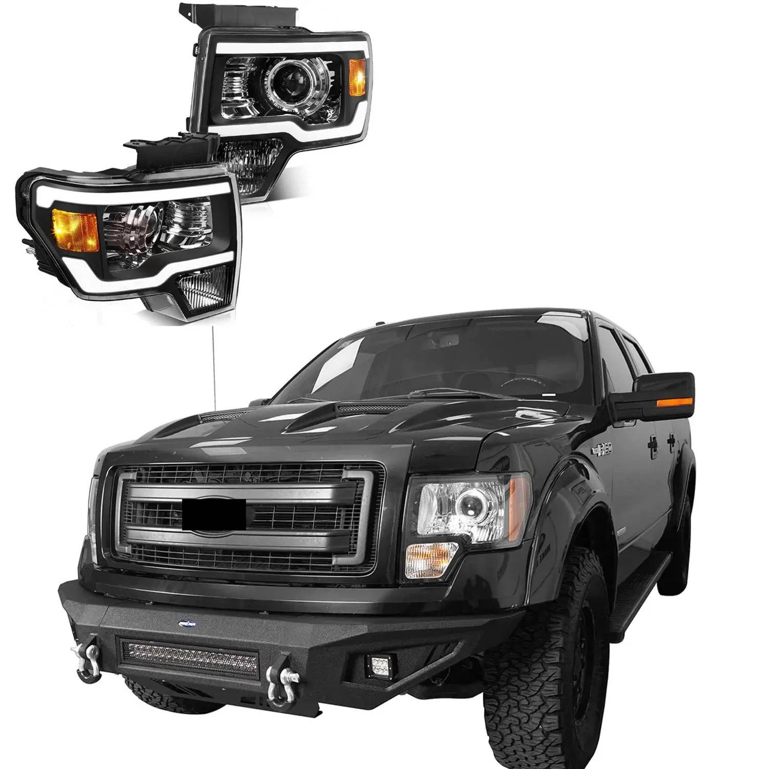 Overland headlights for F-150