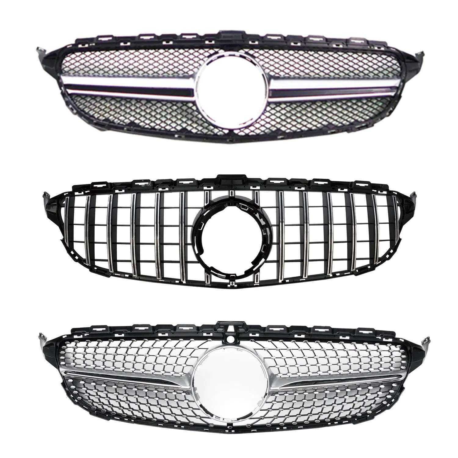 Mercedes C-Class W205 grille