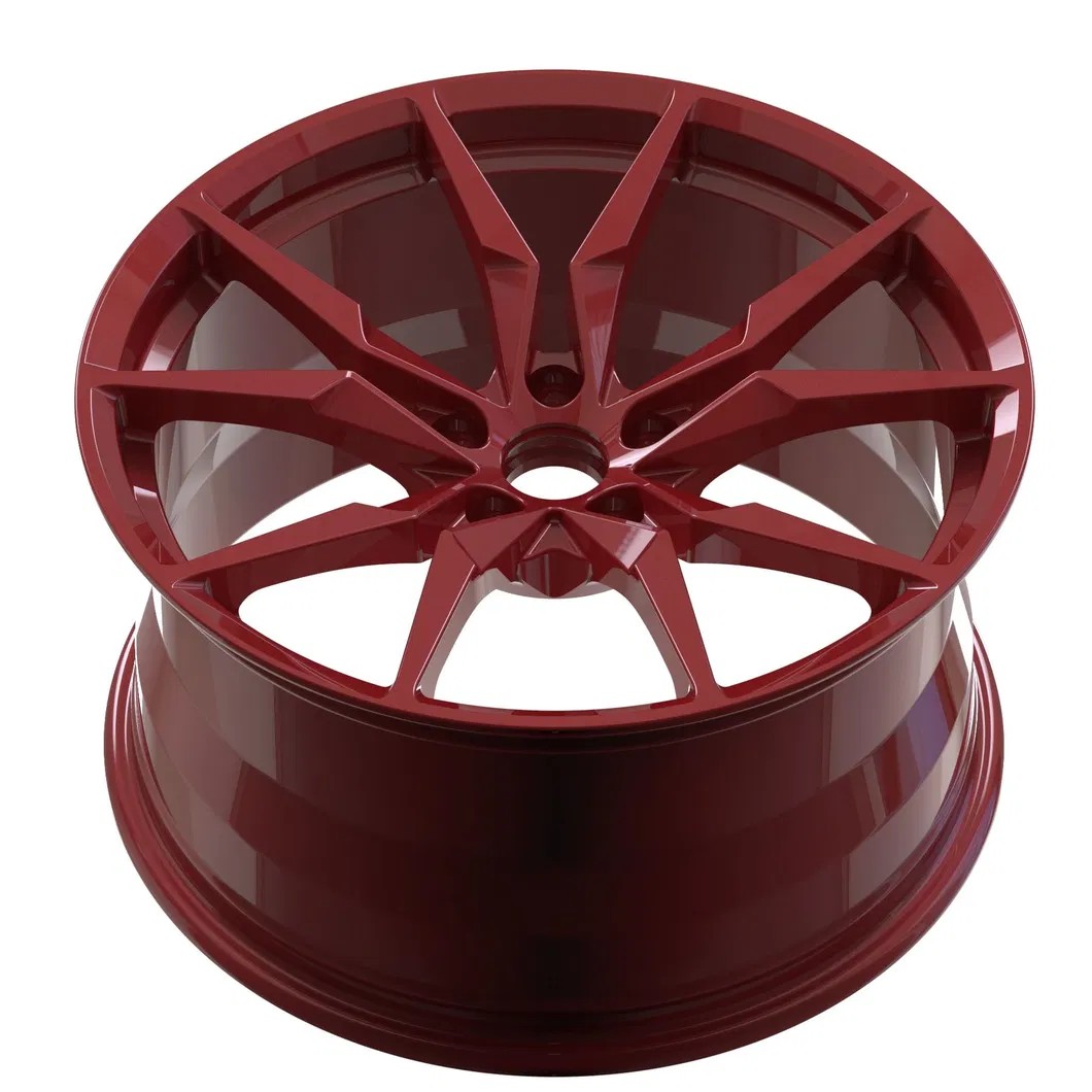 red alloy wheels