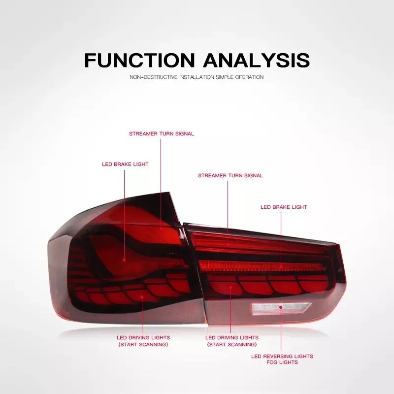 BMW F30 F35 tail lamps